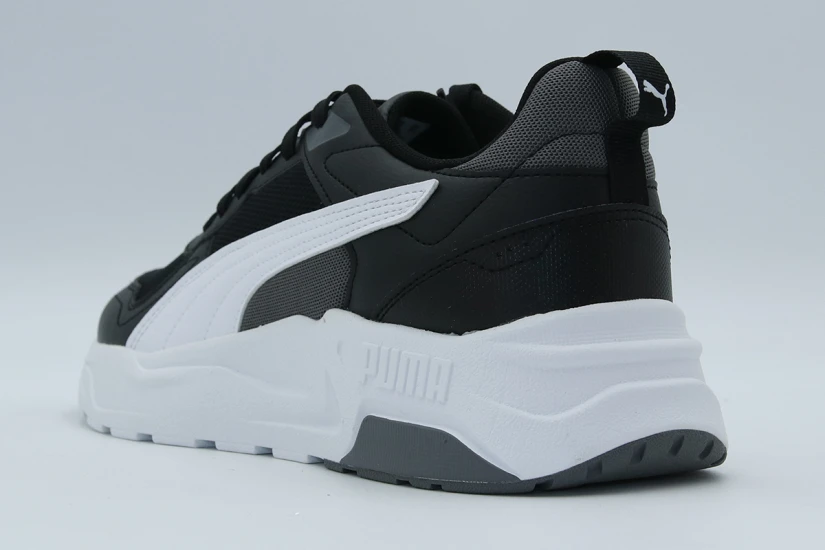 Puma Trinity 2 Lite Ανδρικά Sneakers Μαύρα, Ανθρακί, Λευκά
