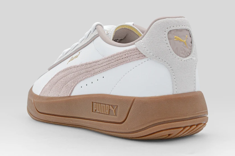 Puma Club Klassika Sneakers Λευκά, Μπεζ