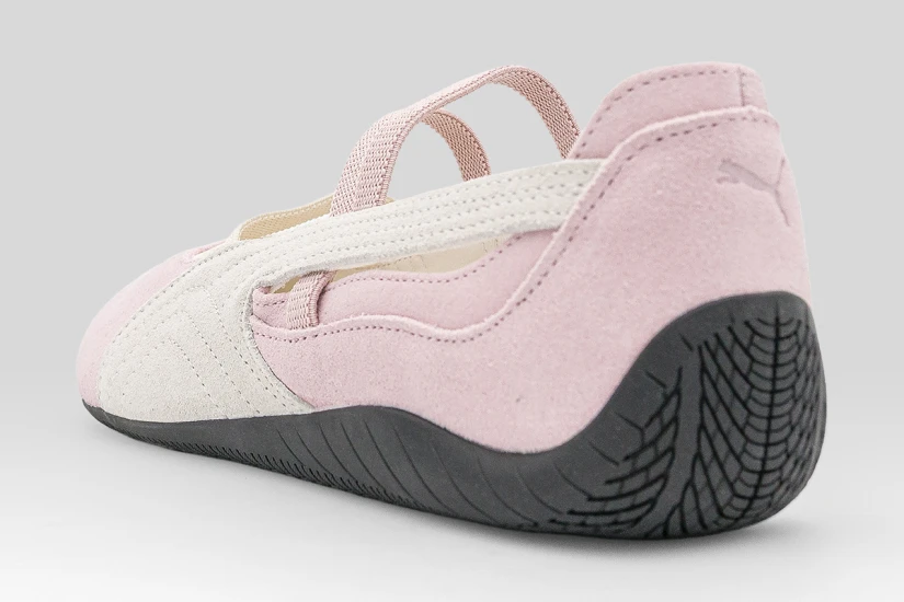 Puma Speedcat Ballet Suede Sneakers Ροζ, Λευκά