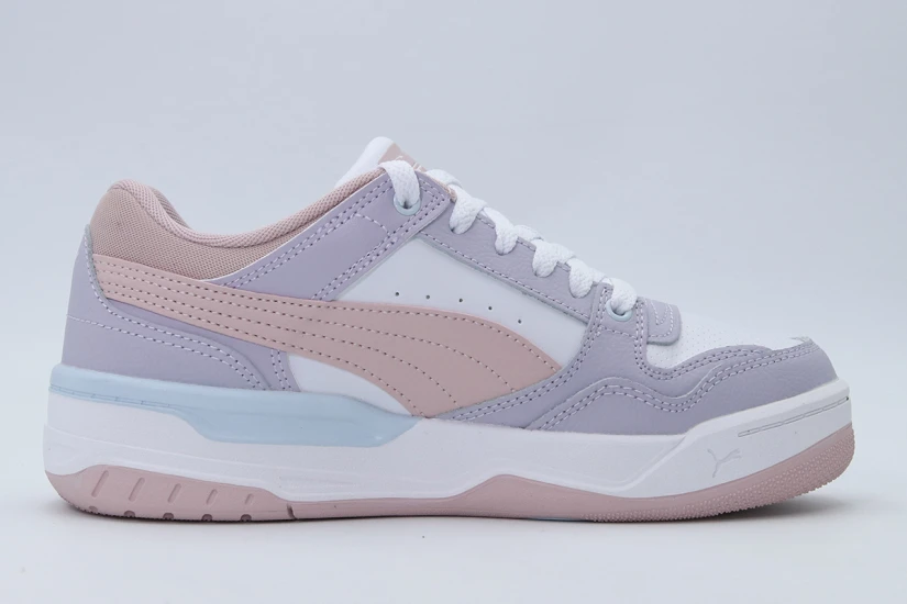 Puma Rebound Retro Sneakers Λιλά, Ροζ, Λευκά, Γαλάζια