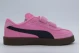 Puma Club II Era Infant Βρεφικά Sneakers Φούξια, Μαύρα, Καφέ
