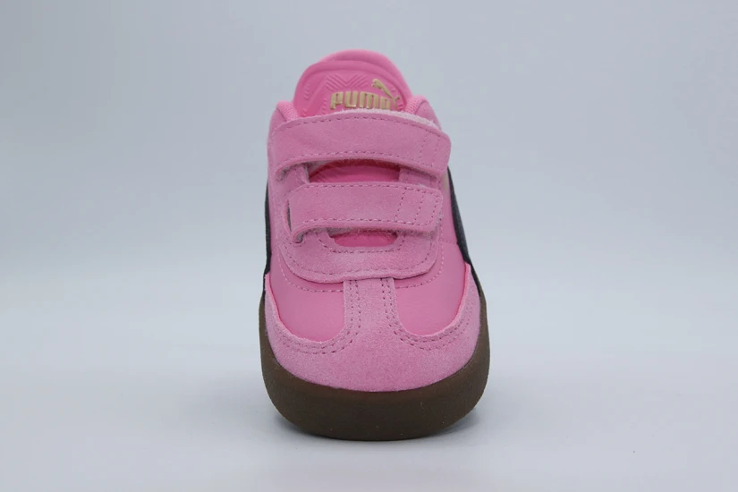 Puma Club II Era Infant Βρεφικά Sneakers Φούξια, Μαύρα, Καφέ