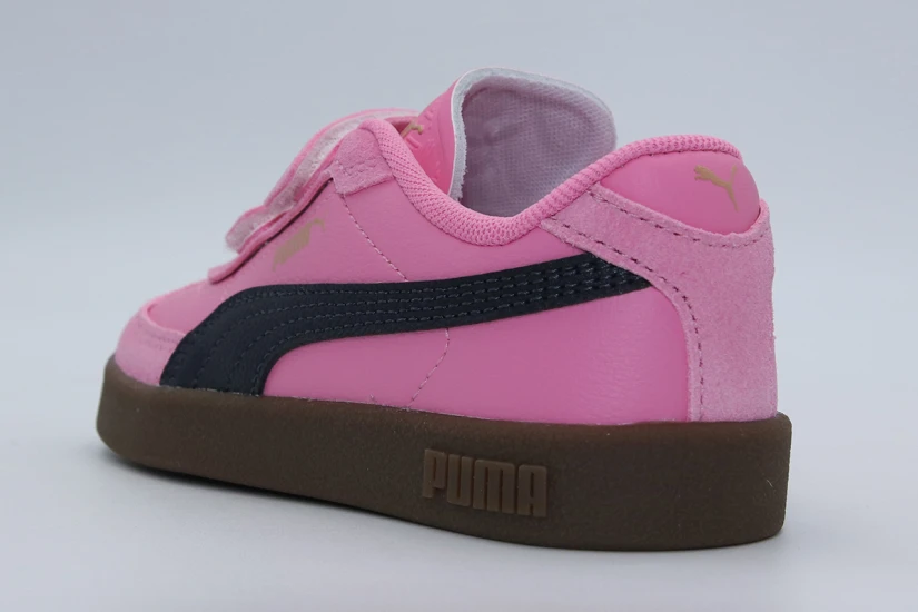 Puma Club II Era Infant Βρεφικά Sneakers Φούξια, Μαύρα, Καφέ