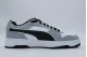 Puma RBD Break Low Ανδρικά Sneakers Λευκά, Γκρι, Μαύρα