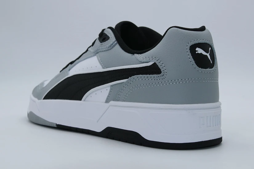 Puma RBD Break Low Ανδρικά Sneakers Λευκά, Γκρι, Μαύρα