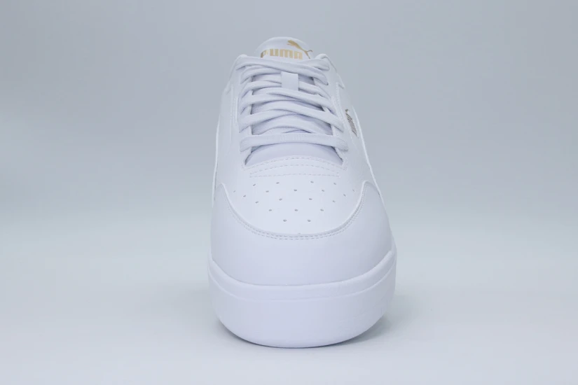 Puma Shuffle Downtown Ανδρικά Sneakers Λευκά