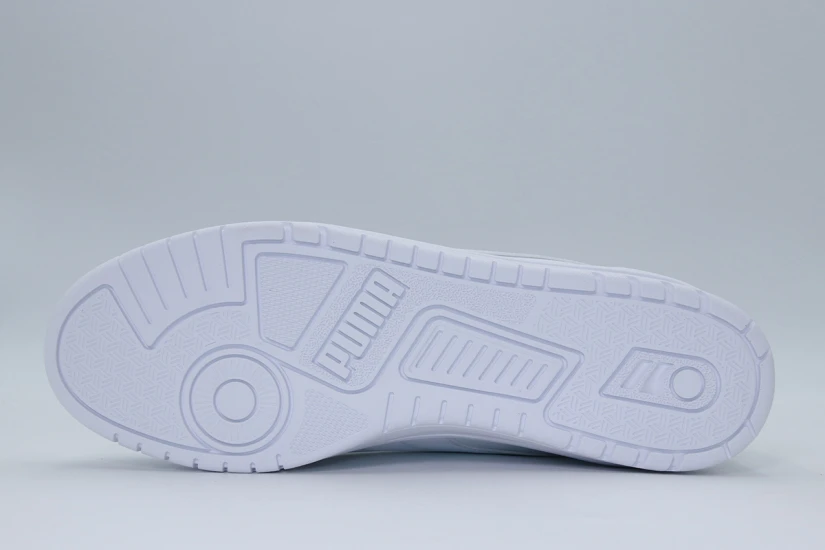 Puma Shuffle Downtown Ανδρικά Sneakers Λευκά
