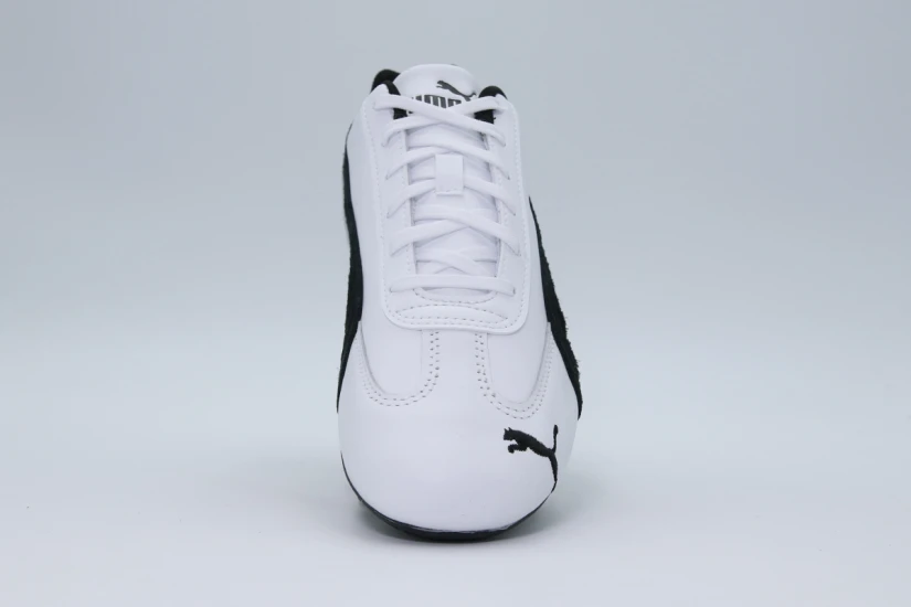 Puma Speedcat Leather Unisex Sneakers Λευκά, Μαύρα