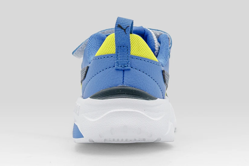 Puma Trinity 2 LT Βρεφικά Sneakers Μπλε, Λευκά, Μπλε Σκούρο, Κίτρινα