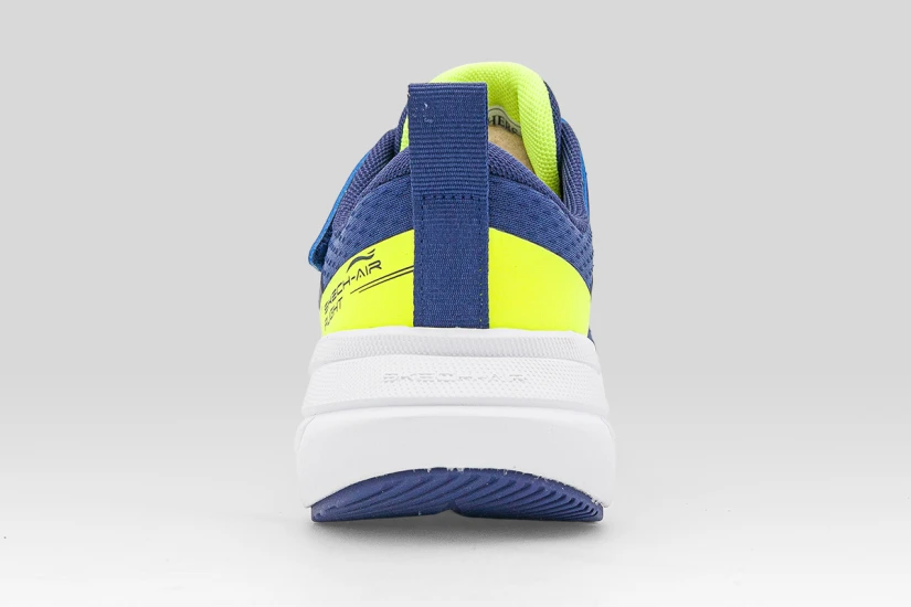 Skechers Air Flight Παιδικά Sneakers Μπλε, Λευκά, Κίτρινο Φλούο