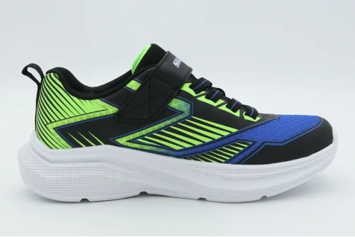 Skechers Microspec Velocity-Grid-Drift Sneakers (404127L-BBLM)