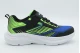 Skechers Microspec Velocity-Grid-Drift Παιδικά Sneakers Μαύρα, Μπλε, Λαχανί, Λευκά