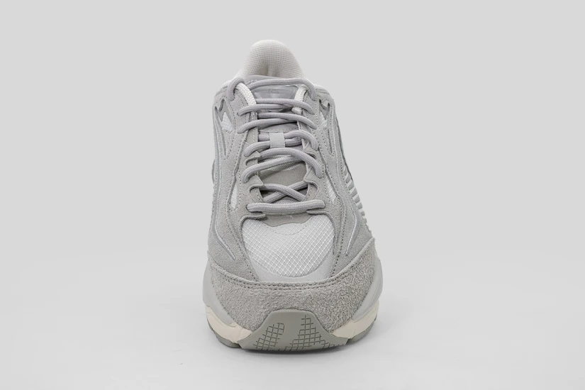 Puma RS Surge Hairy Suede Ανδρικά Sneakers Γκρι Ανοιχτό, Εκρού