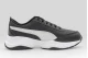 Puma Cilia Mode Metallic Whisper Sneakers Μαύρα, Λευκά, Ασημί
