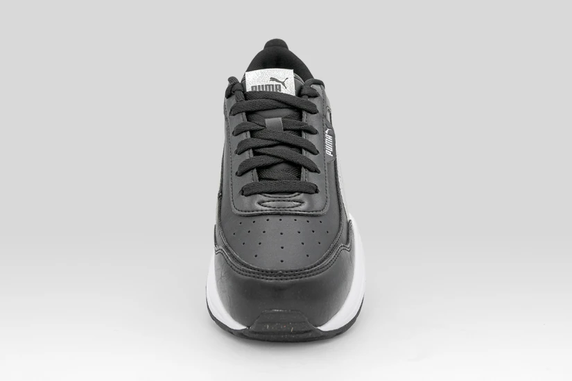 Puma Cilia Mode Metallic Whisper Sneakers Μαύρα, Λευκά, Ασημί