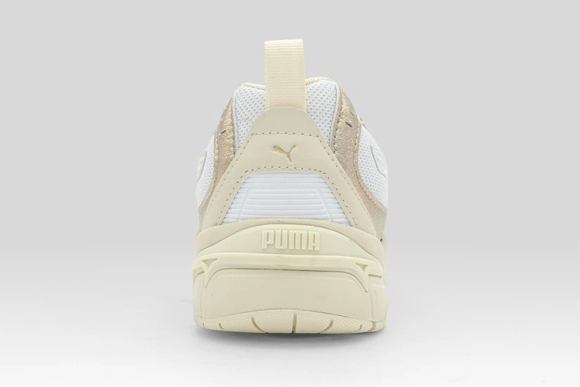 Puma Milenio Tech 2000 Metallic Whisper Sneakers Λευκά, Χρυσά