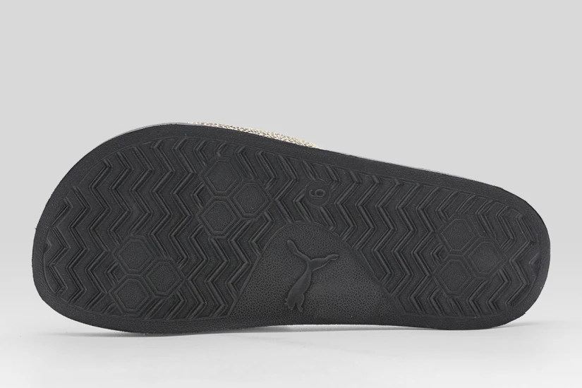 Puma Leadcat 2.0 Topcat Γυναικείες Παντόφλες Μπεζ, Μαύρες