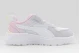Puma Trinity 2 Βρεφικά Sneakers Λευκά, Γκρι, Ροζ, Κίτρινα