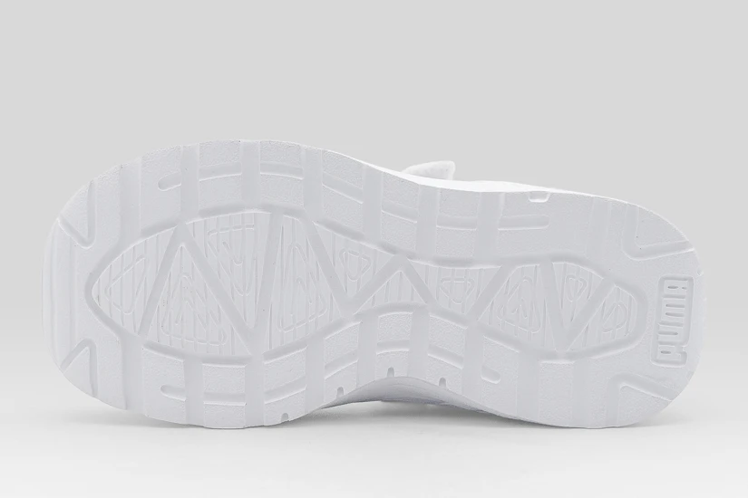 Puma Trinity 2 Βρεφικά Sneakers Λευκά, Γκρι, Ροζ, Κίτρινα