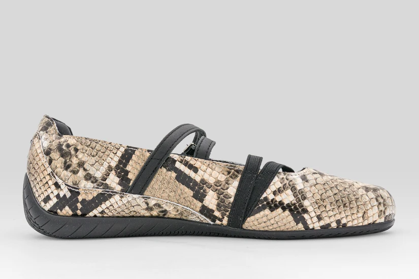 Puma Speedcat Ballet Snake Print Sneakers Μαύρα, Μπεζ, Λευκά