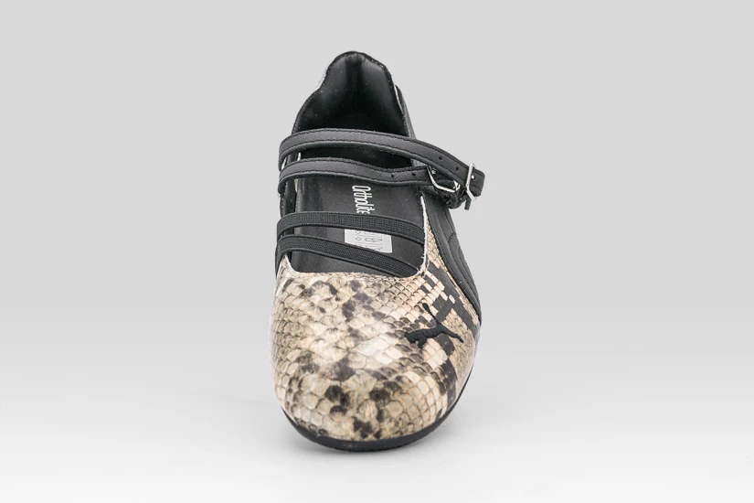 Puma Speedcat Ballet Snake Print Sneakers Μαύρα, Μπεζ, Λευκά