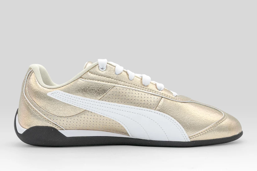 Puma Replicatch Metallic Whisper Sneakers Χρυσά, Λευκά