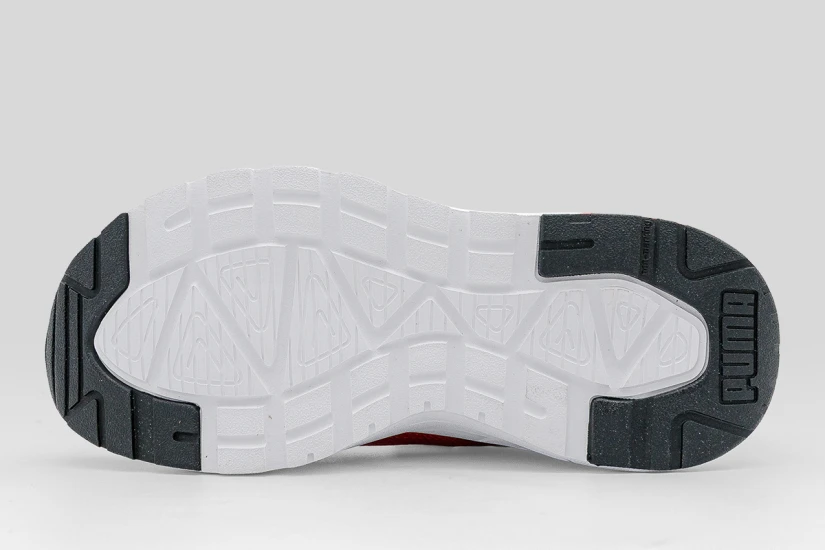 Puma Trinity 2 LT Mid 90S Παιδικά Sneakers Μαύρα, Λευκά, Κόκκινα