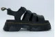Dr. Martens Mattison 3 Strap Γυναικεία Σανδάλια Μαύρα