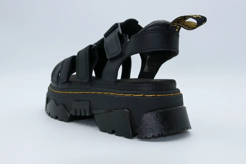 Dr. Martens Mattison 3 Strap Γυναικεία Σανδάλια Μαύρα