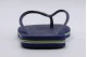 Havaianas Brasil Logo Unisex Σαγιονάρες Μπλε Σκούρο, Λευκές