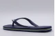 Havaianas Brasil Logo Unisex Σαγιονάρες Μπλε Σκούρο, Λευκές