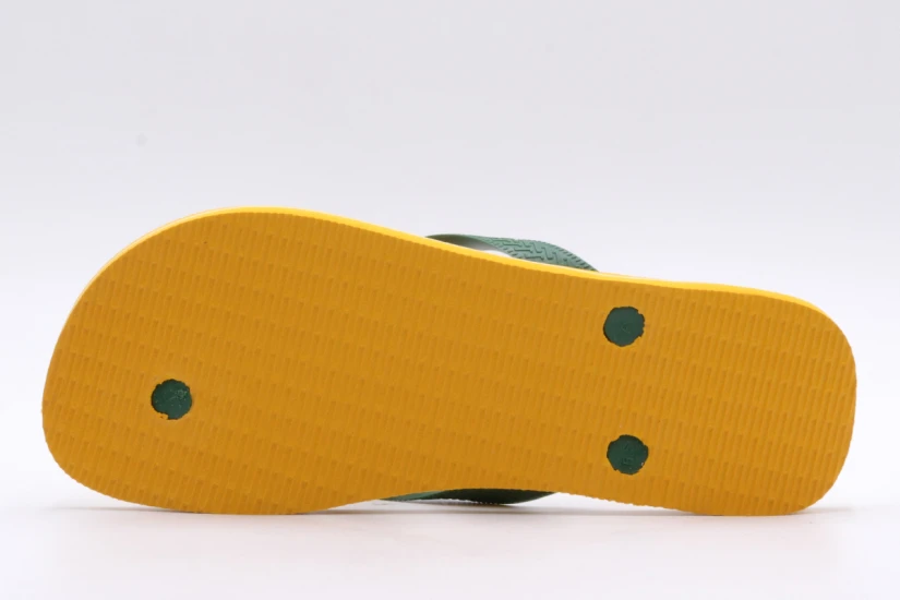Havaianas Brasil Logo Unisex Σαγιονάρες Κίτρινές, Πράσινες, Λευκές