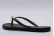 Havaianas Slim Logo Metallic Σαγιονάρες Μαύρες, Χρυσές