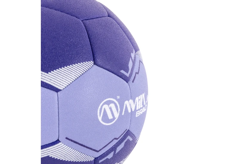 Amila Μπάλα Handball Bravo Lite Νο1 - Μωβ  Βιολετί  Λευκό (41313)