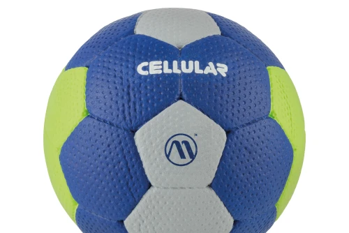 Amila Μπάλα Handball Cellular Νο1 - Μπλε  Πράσινο  Γκρι (41317)
