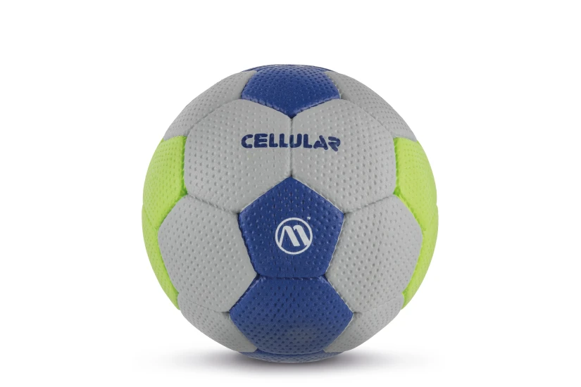 Amila Μπάλα Handball Cellular Νο2 - Μπλε  Πράσινο  Γκρι (41318)