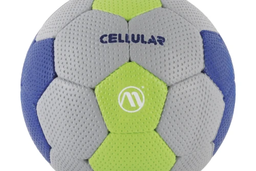 Amila Μπάλα Handball Cellular Νο3 - Μπλε  Πράσινο  Γκρι (41320)