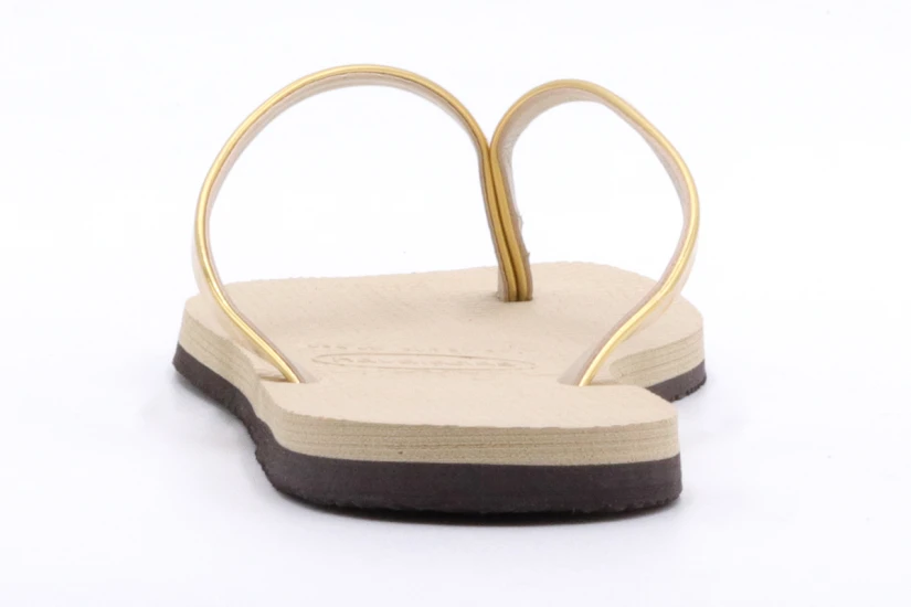 Havaianas You Metallic Σαγιονάρες Μπεζ, Χρυσές