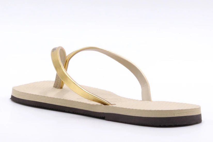 Havaianas You Metallic Σαγιονάρες Μπεζ, Χρυσές