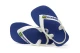 Havaianas Brasil Logo Βρεφικές Σαγιονάρες Ρουά, Λευκό