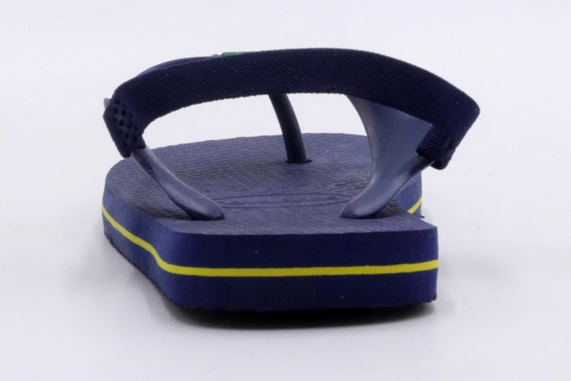 Havaianas Brasil Logo Βρεφικές Σαγιονάρες Μπλε Σκούρο
