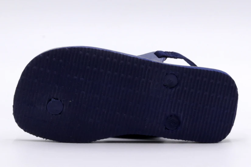 Havaianas Brasil Logo Βρεφικές Σαγιονάρες Μπλε Σκούρο