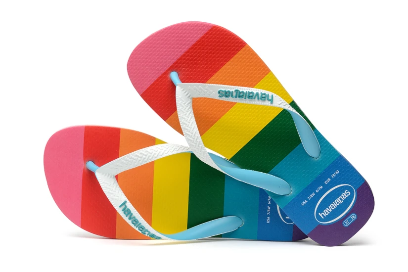 Havaianas Top Pride Allover Unisex Σαγιονάρες Πολύχρωμες