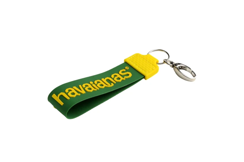 Havaianas Chaveiro Μπρελόκ Πράσινο, Κίτρινο