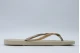 Havaianas Slim Glitter II Σαγιονάρες Μπεζ, Χρυσές