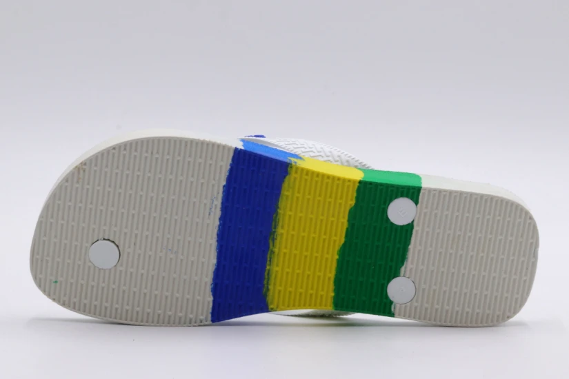 Havaianas Brasil Tech Unisex Σαγιονάρες Λευκές, Μπλε, Κίτρινες, Πράσινες
