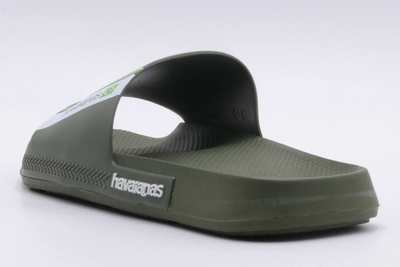 Havaianas Brazil Παντόφλες Πράσινες, Λευκές