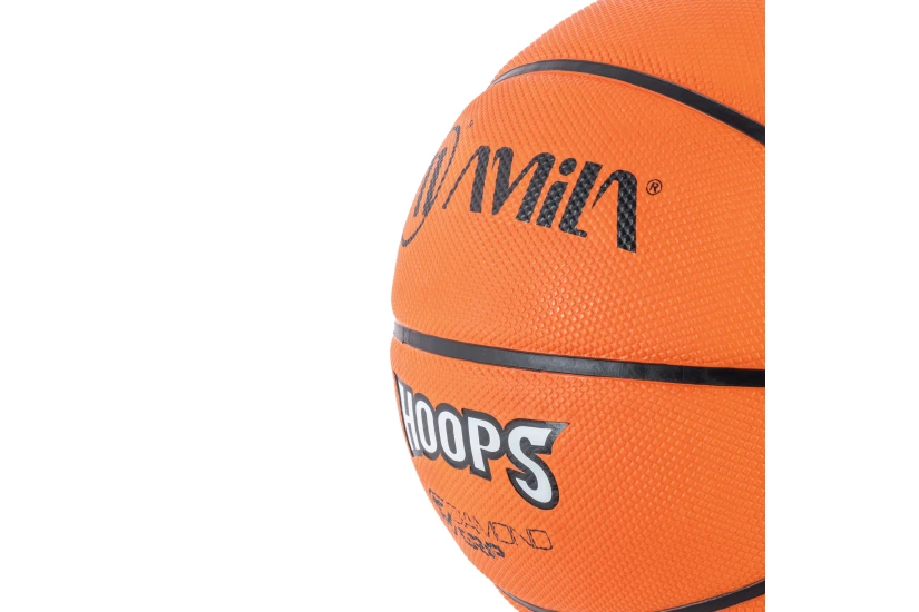 Amila Hoops Μπάλα Μπάσκετ Πορτοκαλί, Μαύρη
