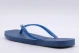 Havaianas Slim Square Logo Metallic Σαγιονάρες Μπλε, Μπλε Σκούρο