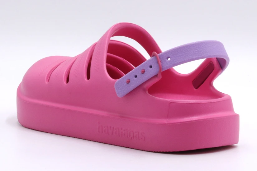 Havaianas Βρεφικά-Παιδικά Σαμπό Ροζ, Μωβ